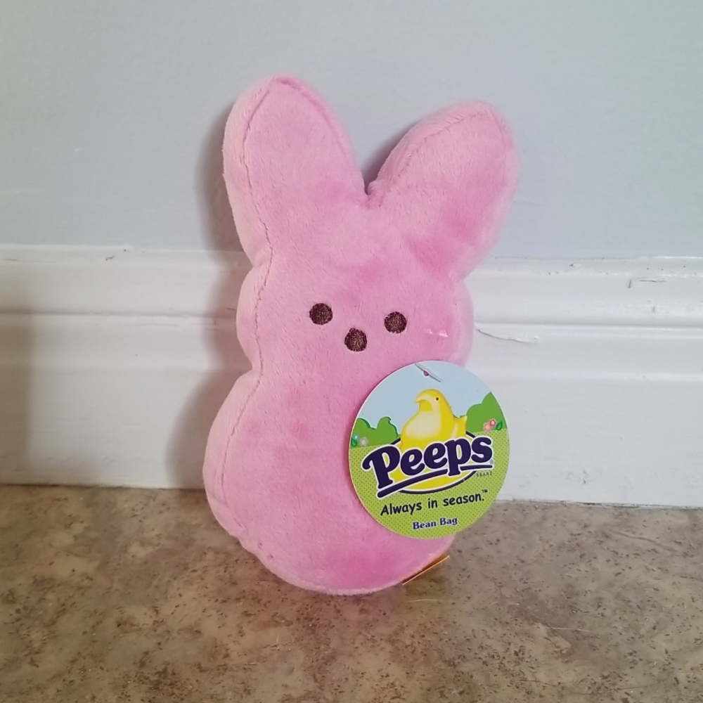Mini Peeps Bunny Plushie Bean Bag